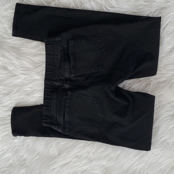 Gap Girls Black Stretch Denim Jeggings - Picture 4 of 5
